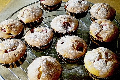 Fettarme Erdbeermuffins 19