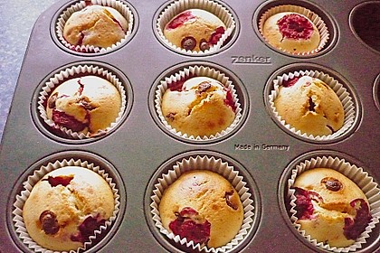 Fettarme Erdbeermuffins 2