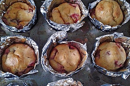Fettarme Erdbeermuffins 24