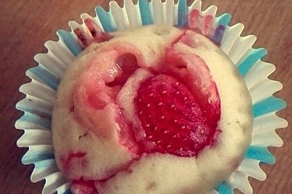 Fettarme Erdbeermuffins 1