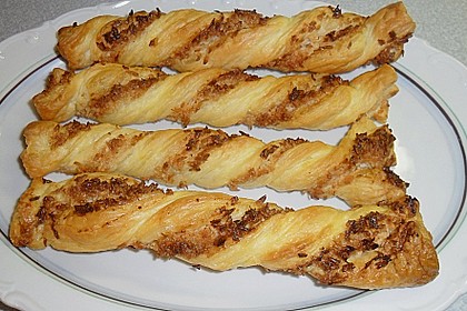 Bl&auml;tterteig - Kokosstangerl
