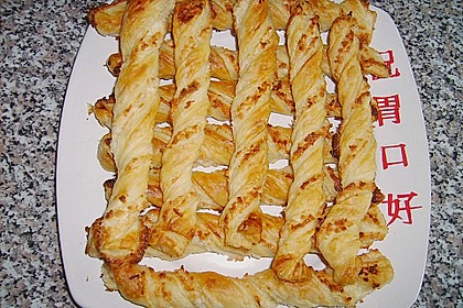 Bl&auml;tterteig - Kokosstangerl 2