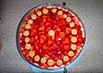 Amarettini - Erdbeerkuchen