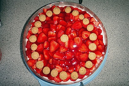 Amarettini - Erdbeerkuchen 2