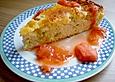 Rhabarber - Bananen - Kuchen