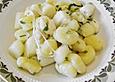 Gnocchi mit Spargel und Mozzarella
