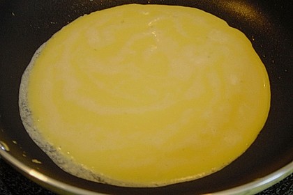 Crêpes mit heißen Birnen 9