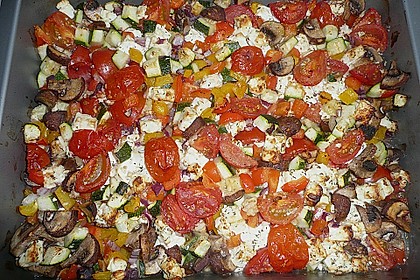 Backofengem&uuml;se auf Schafsk&auml;se 40