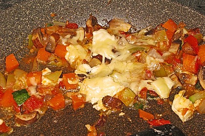Backofengem&uuml;se auf Schafsk&auml;se 50