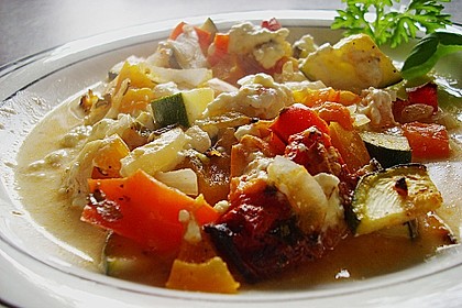 Backofengem&uuml;se auf Schafsk&auml;se 3