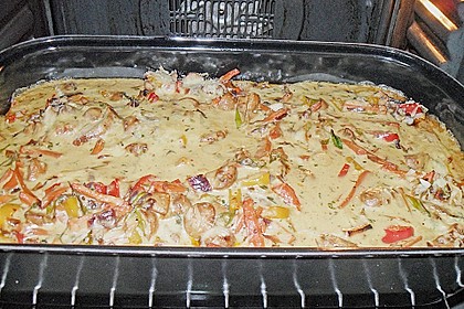 Schweinelendchen in Kr&auml;uter - K&auml;se - Sauce
