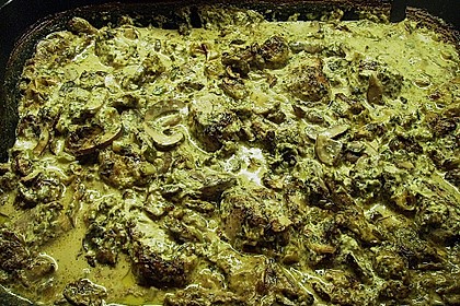 Schweinelendchen in Kr&auml;uter - K&auml;se - Sauce 1