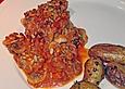 Bolognese - Schnitzel mit Pinienkernkruste