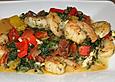 Mediterrane Scampi - Gem&uuml;sepfanne