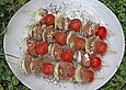 Grillspie&szlig;e mit Fetak&auml;se