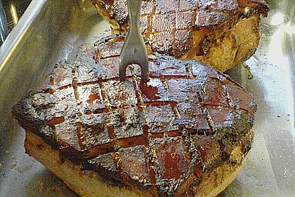 Bayrischer Krustenbraten mit leckerer So&szlig;e 2