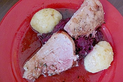 Bayrischer Krustenbraten mit leckerer So&szlig;e 5