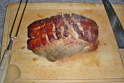 Bayrischer Krustenbraten mit leckerer So&szlig;e 9