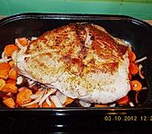 Bayrischer Krustenbraten mit leckerer So&szlig;e (Bild)