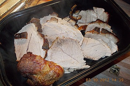 Bayrischer Krustenbraten mit leckerer So&szlig;e 18