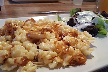 Schwäbische Käsespätzle 7