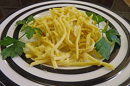 Schwäbische Käsespätzle 1