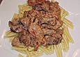 Rinderfiletgeschnetzeltes in Schalottensauce