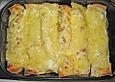 &Uuml;berbackene H&auml;hnchen - Enchiladas