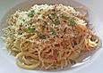 Spaghetti in scharfer Knoblauchsahne