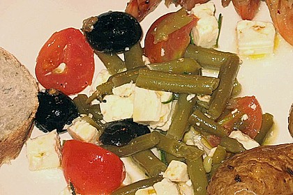 Mediterraner Bohnensalat 1