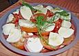 Tomaten in Knoblauch