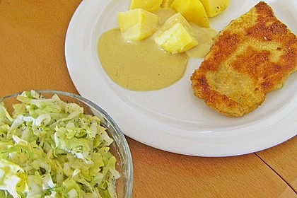 Pangasius mit Zitronen - Dill - Sauce 12