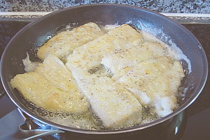Pangasius mit Zitronen - Dill - Sauce 13