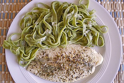 Pangasius mit Zitronen - Dill - Sauce 3