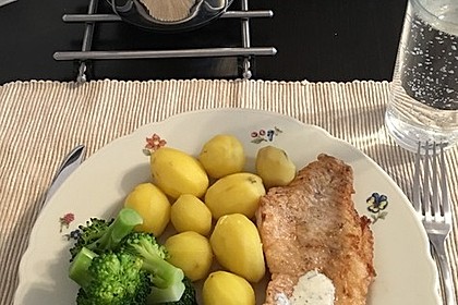 Pangasius mit Zitronen - Dill - Sauce