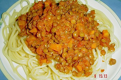 Linsen Bolognese 8