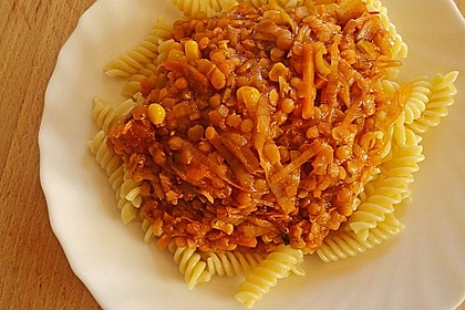 Linsen Bolognese 6