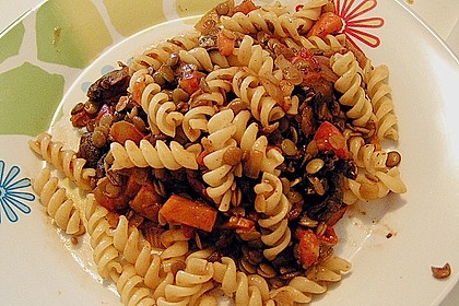 Linsen Bolognese 7