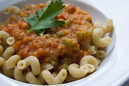 Linsen Bolognese 4