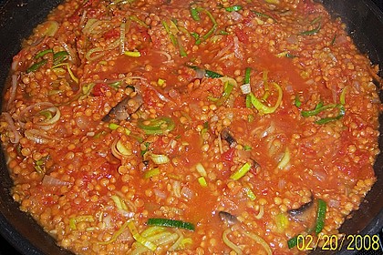 Linsen Bolognese 9