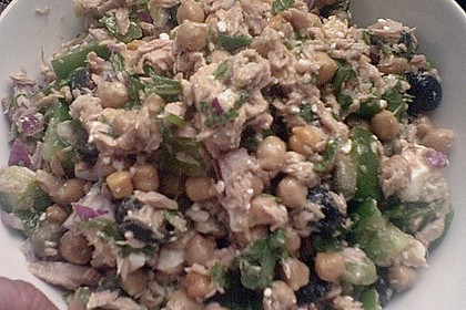 Kichererbsen - Thunfisch - Salat 3