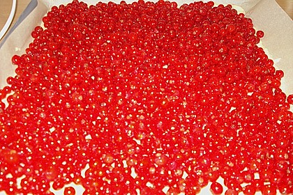 Johannisbeerkuchen mit Saure - Sahne - Guss vom Blech 4