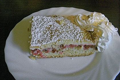 Johannisbeerkuchen mit Saure - Sahne - Guss vom Blech 14