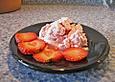 Erdbeer- Eis mit Mascarpone