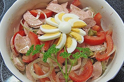 Bayrischer Wurstsalat 1
