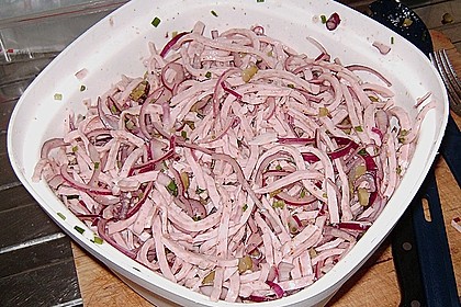 Bayrischer Wurstsalat 3