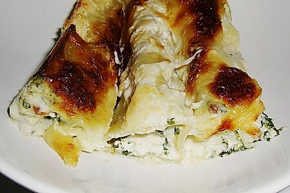 Cannelloni mit Spinat & Ricotta 3