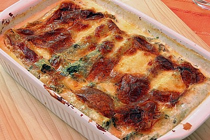 Cannelloni mit Spinat & Ricotta 1