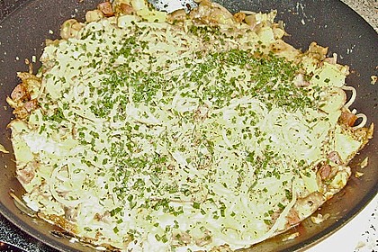 Spaghetti mit Carbonara - Variante