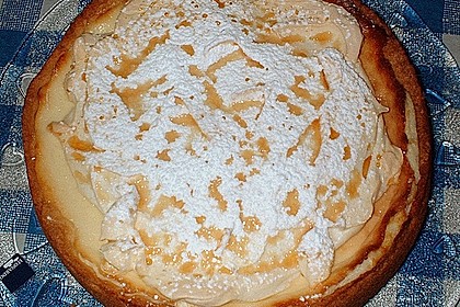 Vanille - K&auml;sekuchen mit Eischneehaube